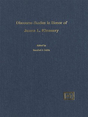 cover image of Discourse Studies In Honor of James L. Kinneavy